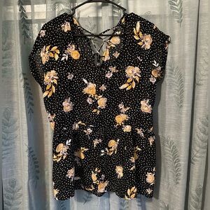 Peplum blouse XL